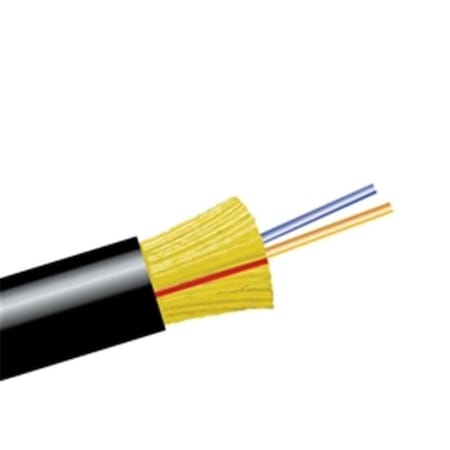 Cable Wholesale CableWholesale 10F3-002NH Singlemode Duplex Fiber Optic 9-125 10F3-002NH